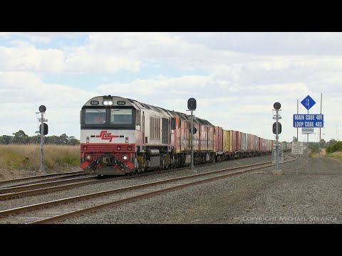 SCT / SBR 7922V Dooen Container Train With CSR006 + CLF4 + CLF2 (14/3/2021) - PoathTV Railways