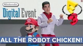 All the Robot Chicken of Nintendos Digital Event -