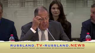 Lawrow beim „Runden Tisches“ „Die Ukraine Krise Die rechtliche Aggression des Westens“ Video-Thumbnail von YouTube