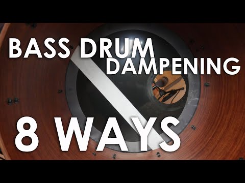 Bass Drum Dampening Methods | A Sound Comparison | Drum Dog