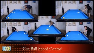 Cue Ball Speed Control Exercises - Pool & Billiard training lesson