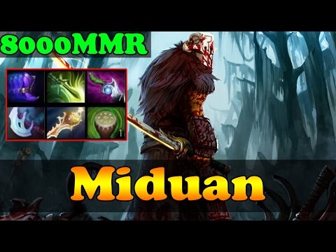 Dota 2 - Miduan 8000 MMR Plays Juggernaut Vol 2 - Ranked Match Gameplay!