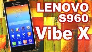 Lenovo Vibe X S960 (Silver) - відео 8