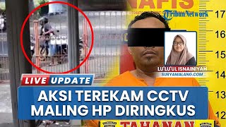 Aksi Pencurian Ponsel di Kepanjen, Pelaku Tertangkap Usai Terekam CCTV