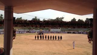 preview picture of video 'Bandaranayake college sports meet 2014.01.31 Air force Cadet Platoon'