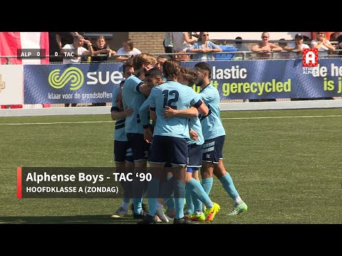 Samenvatting Alphense Boys - TAC '90 (zondag 5 september)