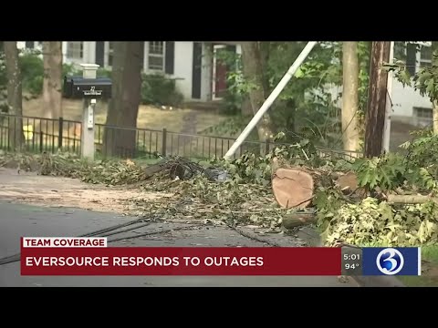 Video Eversource Responds As Outages Remain