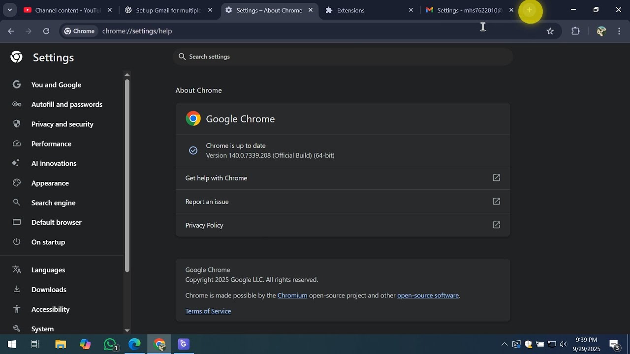 How To Fix Gmail  Oops Something Went Wrong