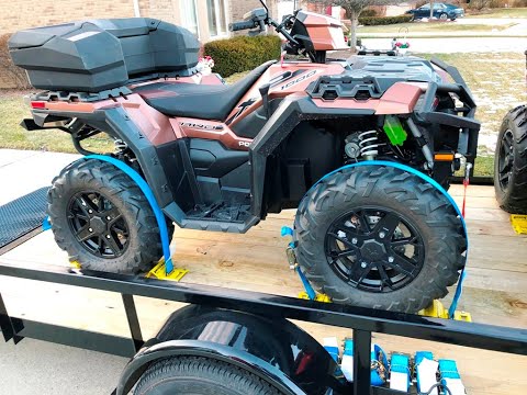 Erickson Wheel Chock and Tie Down Install Video for ATV/Vehicle Transport