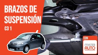 Youtube thumbnail of video "Cómo cambiar los brazos de suspensión Citroën C3 1 🚗"