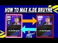 K.De Bruyne Max level Training Upgrade in efootball 2024 Mobile|How to Max K.De Bruyne in efootball