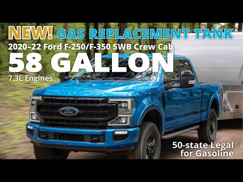 Transfer Flow's Gasoline Replacement Fuel Tank System for 2020-22 Ford Trucks