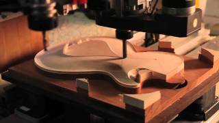 Video thumbnail for DBZ Guitars - Bolero - CNC Time Lapse by Diamond Guitars