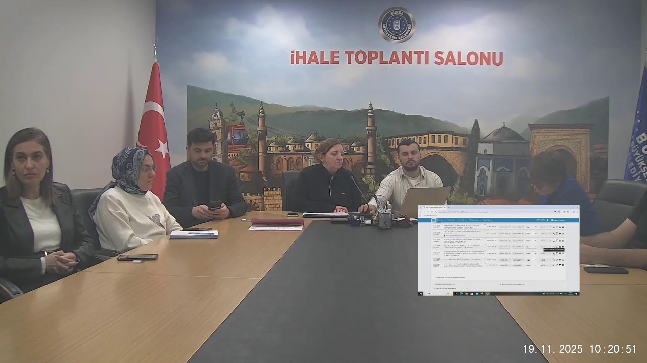 2025/1844774 ikn'lı Bursa Merkez Meskun Alanı Hava Fotoğrafı Çekimi Hizmet Alımı İşi