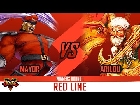 Red Line SFV 14 - Mayor (M. Bison) Vs. Arilou (Dhalsim)