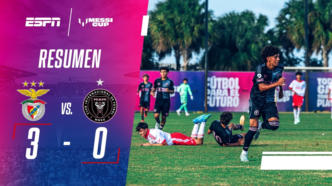 BENFICA FUE SUPERIOR Y VENCIÓ AL INTER DE MIAMI EN LA MESSI CUP | Benfica 4-0 Inter Miami | RESUMEN