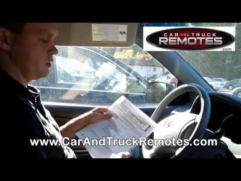 Toyota Celica Replacement Remote Programming 2000 2005