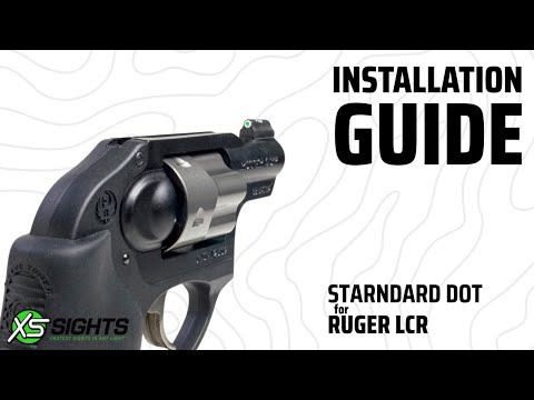 Ruger LCR XS Sight Installation