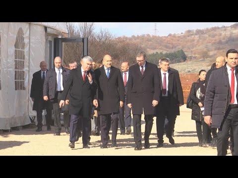 President Radev of Bulgaria & President Vucic of Serbia start work on historic natural gas pipeline