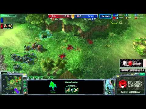 EviL vs Tanais (ZvP) - División de Honor - Grupo B Ronda 1