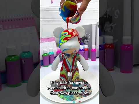DIY Painting Bear Kit: Create Your Own Unique Piece of Art!
