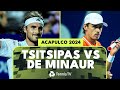 Stefanos Tsitsipas vs Alex De Minaur Highlights | Acapulco 2024