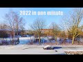 The Year 2022 In One Minute 365 Days Time Lapse