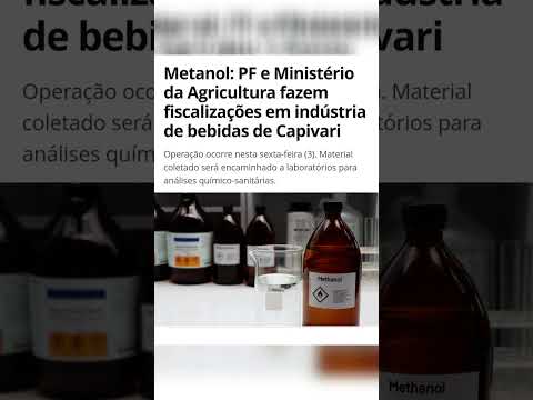 Metanol: PF e Ministério da Agricultura fazem fiscalizações em indústria de bebidas de Capivari #new