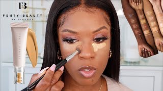NEW FENTY BEAUTY BRIGHT FIX EYE CORRECTOR | ALMOND BUTTER + HONEY