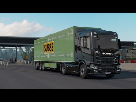 ETS2 1.36 - ProMods 2.43 - SCANIA R520 V8 - Trip: Clermont-Ferrand - Irun