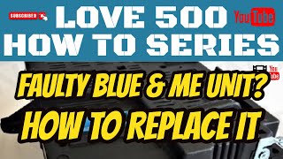 Replacing a Faulty Blue & Me ECU Module  - UPDATE - in a Fiat 500 or Abarth - Love 500 How to Series