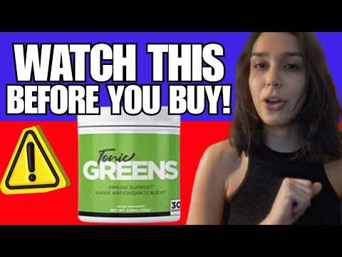 🔥 TONIC GREENS REVIEWS - THE POWDER VITAMIN BOOST REALLY WORKS? Is it worth it?