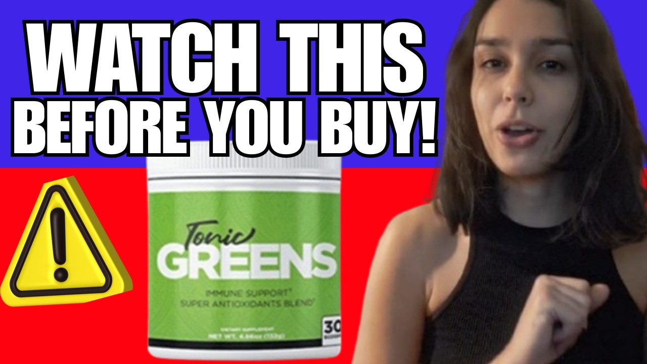 🔥 TONIC GREENS REVIEWS - THE POWDER VITAMIN BOOST REALLY WORKS? Is it worth it?