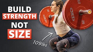 Get Stronger Without Being BIG | Full Workout
