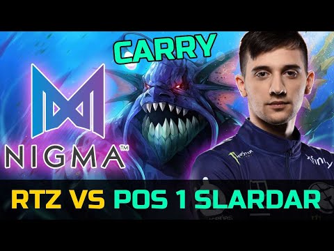 SLARDAR POS 1 PICK VS ARTEEZY - TOP 1 MMR VS NIGMA MIND CONTROL