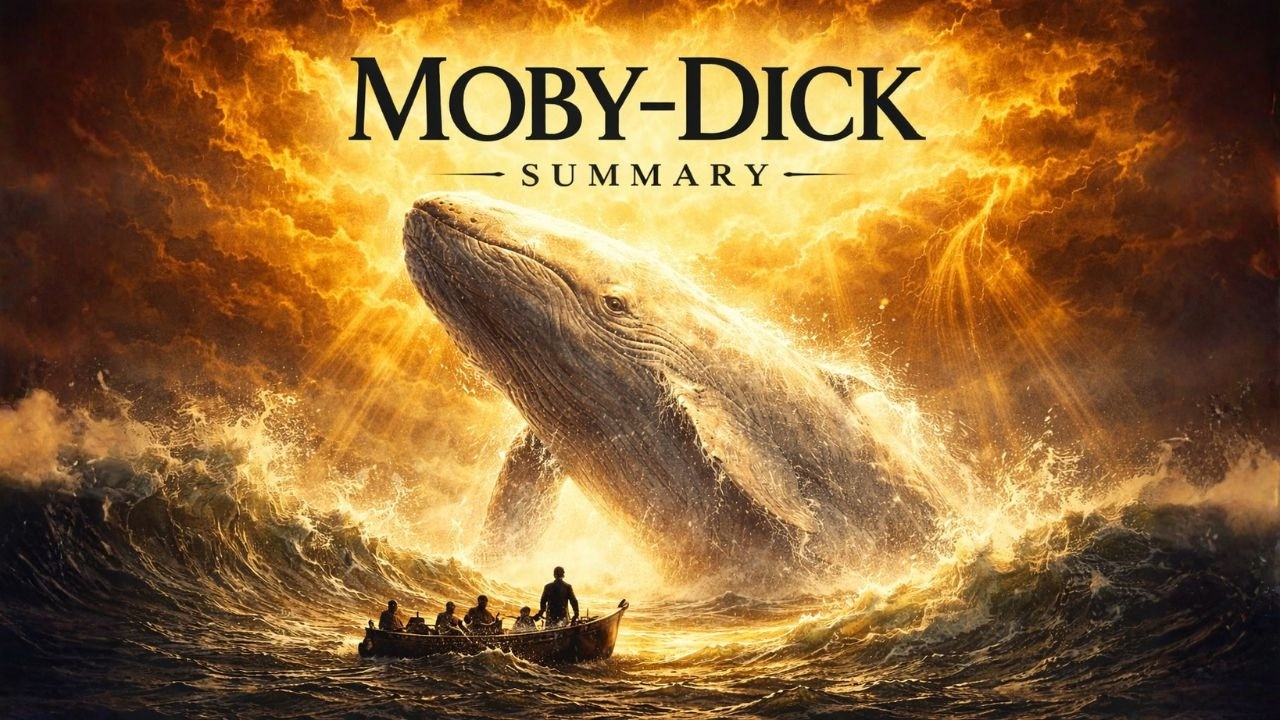 MOBY DICK SUMMARY in 11 minutes - By Herman Melville
