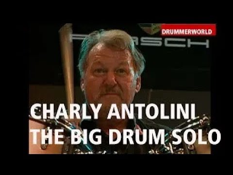 Charly Antolini: THE BIG DRUM SOLO: Just the Big Finale....#charlyantolini  #drumsolo  #drummerworld