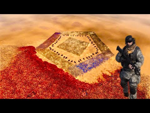 MODERN ARTILLERY FORTRESS VS 1.5 MILLION DEMON ARMY Ultimate Epic Battle Simulator 2 UEBS 2