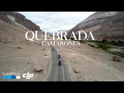 Quebrada Camarones 4K. De Mar a Cordillera en Motos. Arica y Parinacota. GoPro - DJI -R.E. HIMALAYAN