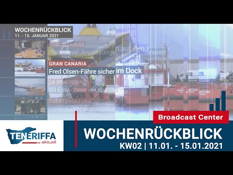Wochenrückblick 11.01.2021 - 15.01.2021 (KW02) | Nachrichten Teneriffa