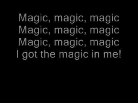 B.o.B - Magic ft. Rivers Cuomo (Lyrics On Screen)