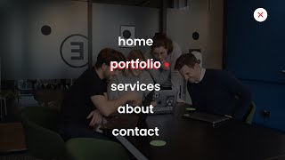 How To Make Hamburger Menu Interaction Using HTML CSS and JS