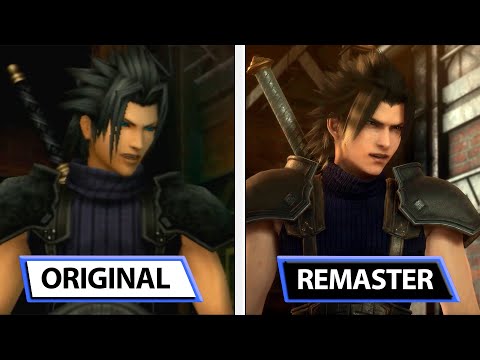 Crisis Core: Final Fantasy VII | Original VS Remaster | Graphics Comparison | Analista De Bits