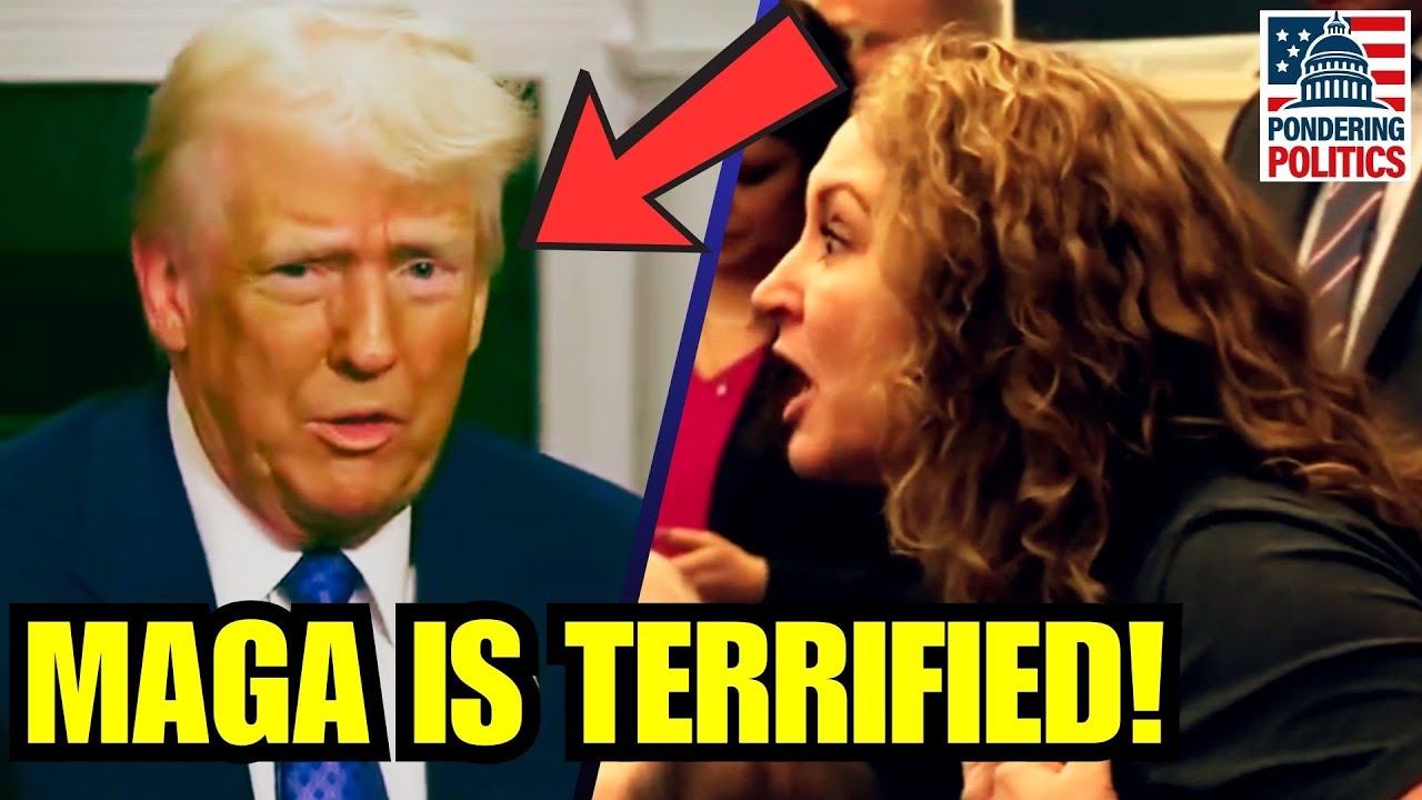 Watch P*SSED OFF Voters SCARE THE HELL Out of Trump!