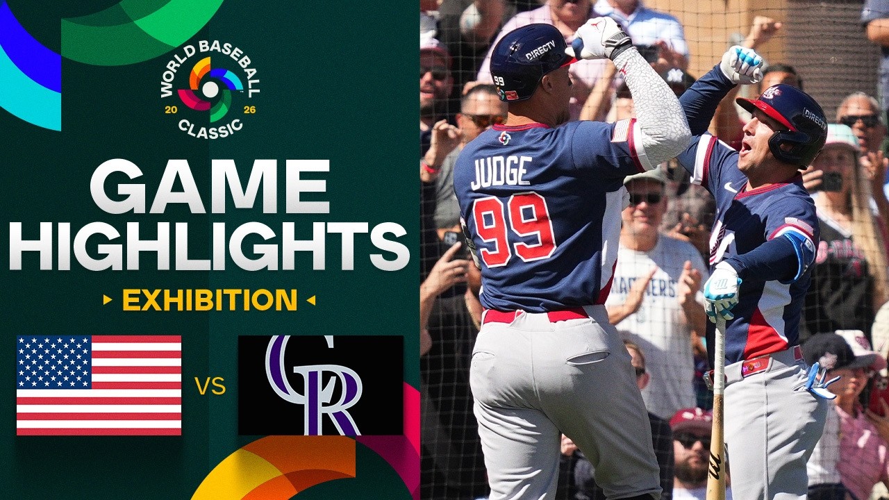 United States vs. Rockies 2026 World Baseball Classic | Exhibition Game Highlights