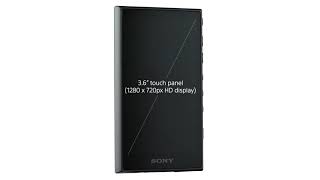 YouTube Video 4FnBb5ALAqs for Product Sony NW-A100 series (NW-A105 & NW-A100TPS) Walkman by Company Sony Electronics in Industry Smartphones