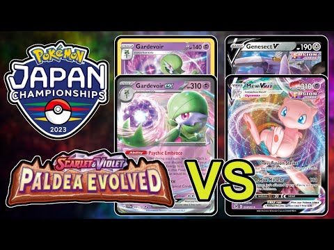 TOP 4:  Gardevoir ex vs Mew VMAX - Pokemon TCG Japan National Championships