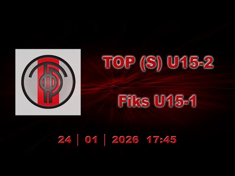 TOP (S) U15-2 - Fiks U15-1 - Zaterdag 24 Januari 2026 om 17:45