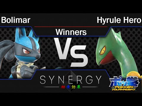 Synergy 9 - Bolimar (Lucario) vs Hyrule Hero (Sceptile) Winners - Pokkén