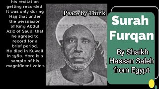 Download lagu Surah Furqan By Shaikh Hassan Saleh from Egypt. mp3 Download lagu Surah Furqan By Shaikh Hassan Saleh from Egypt. mp3